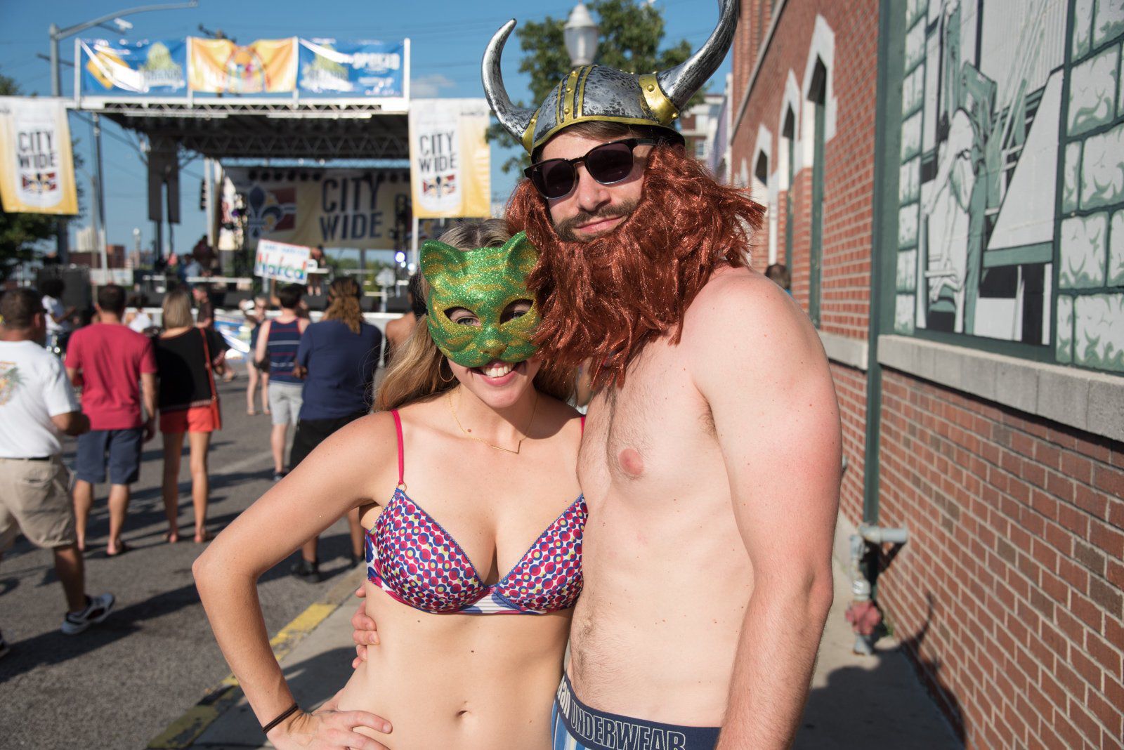 2016 World Naked Bike Ride in St. Louis